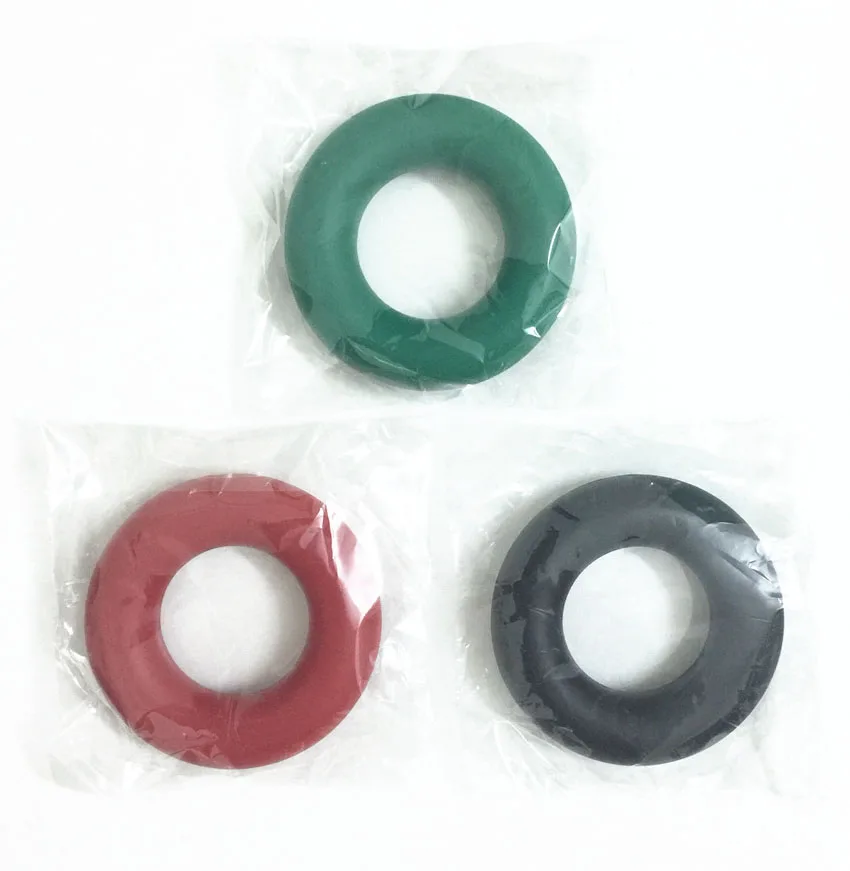 Eco Friendly Finger Exercise Trainer Silicone Hand Grip Ring