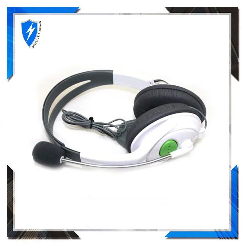 
New Big Live Headset with Mic for Xbox 360 Controller Headphone 