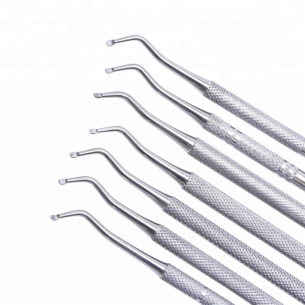 Stainless Steel Nail Care Tool Ingrown Toenail Lifter, Pedicure Manicure Nail Rasp