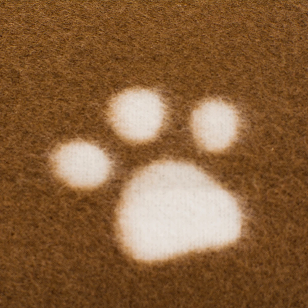 Wholesale Custom Brief Paw Printing Dog blanket Durable Soft Thick Pet Dog Blanket
