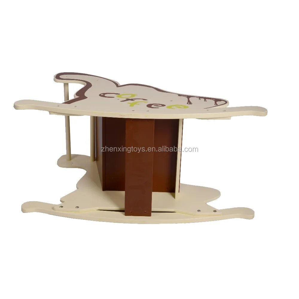 
Hot Sell Cartoon zebra rocking horse wooden decorative 
