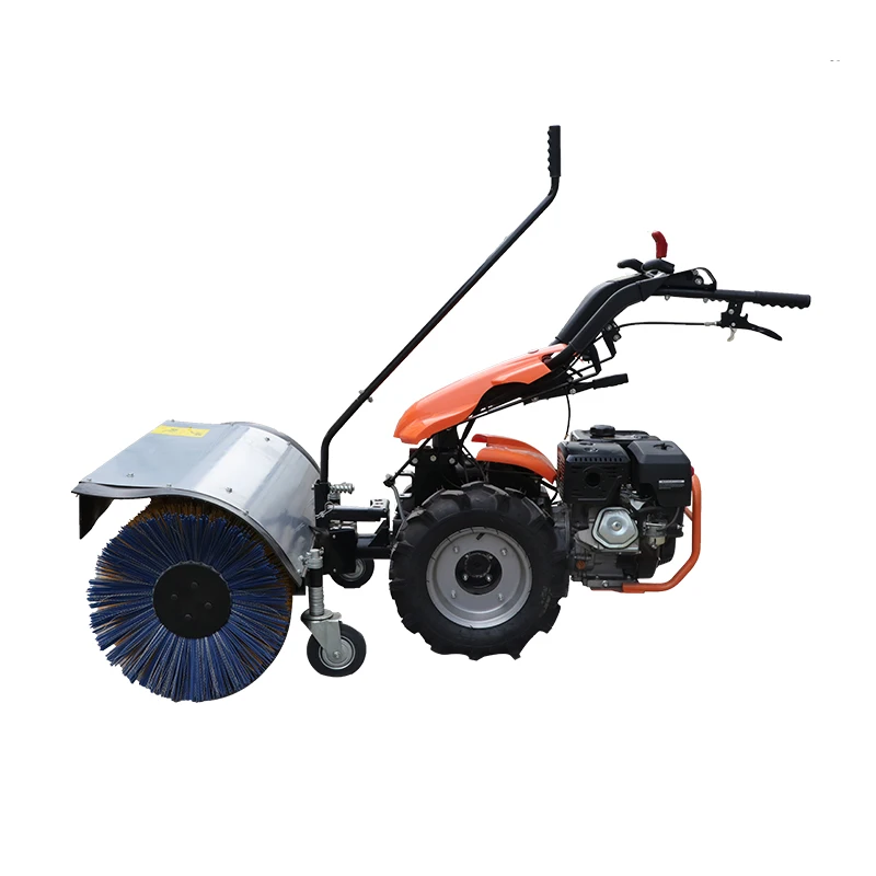 China brand gasoline power broom sweeper with 5% off factory price