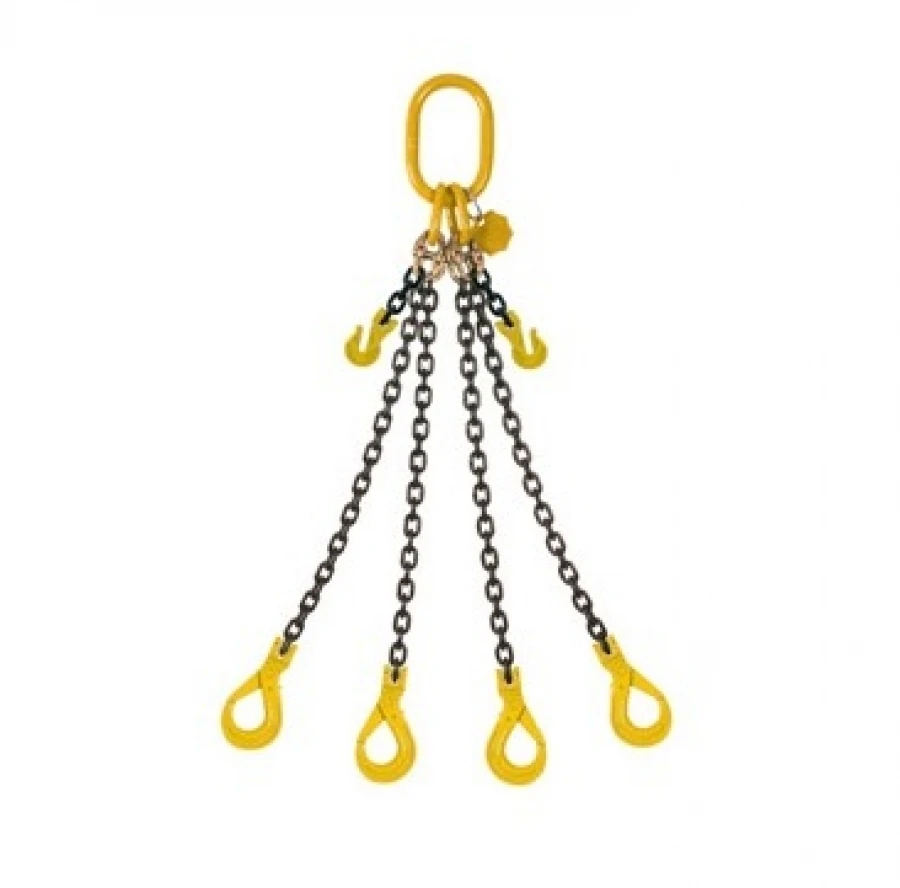 Two Hooks G80 Double Leg Lifting Sling Chain