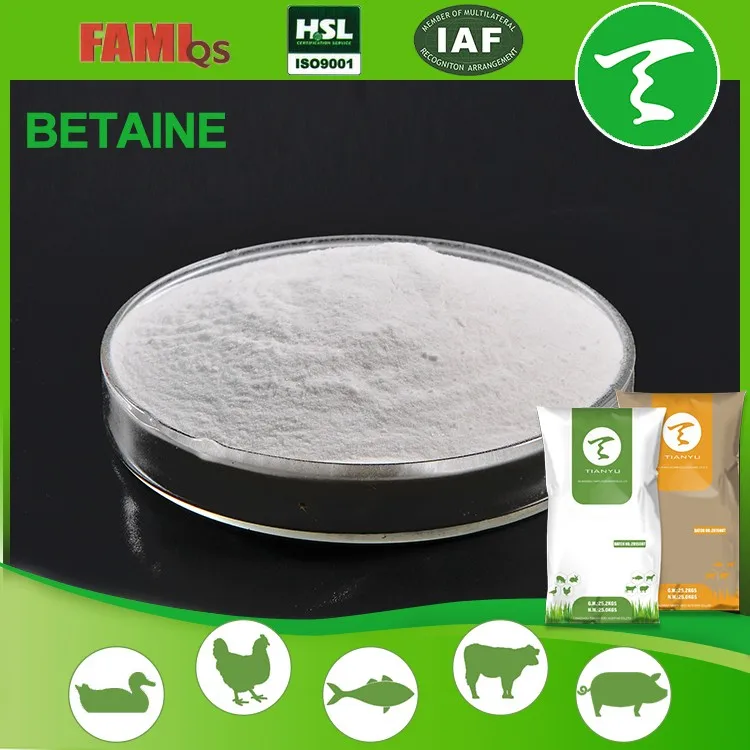 Betaine anhydrous / rebtech betaine hcl feed grade / betaine fishing