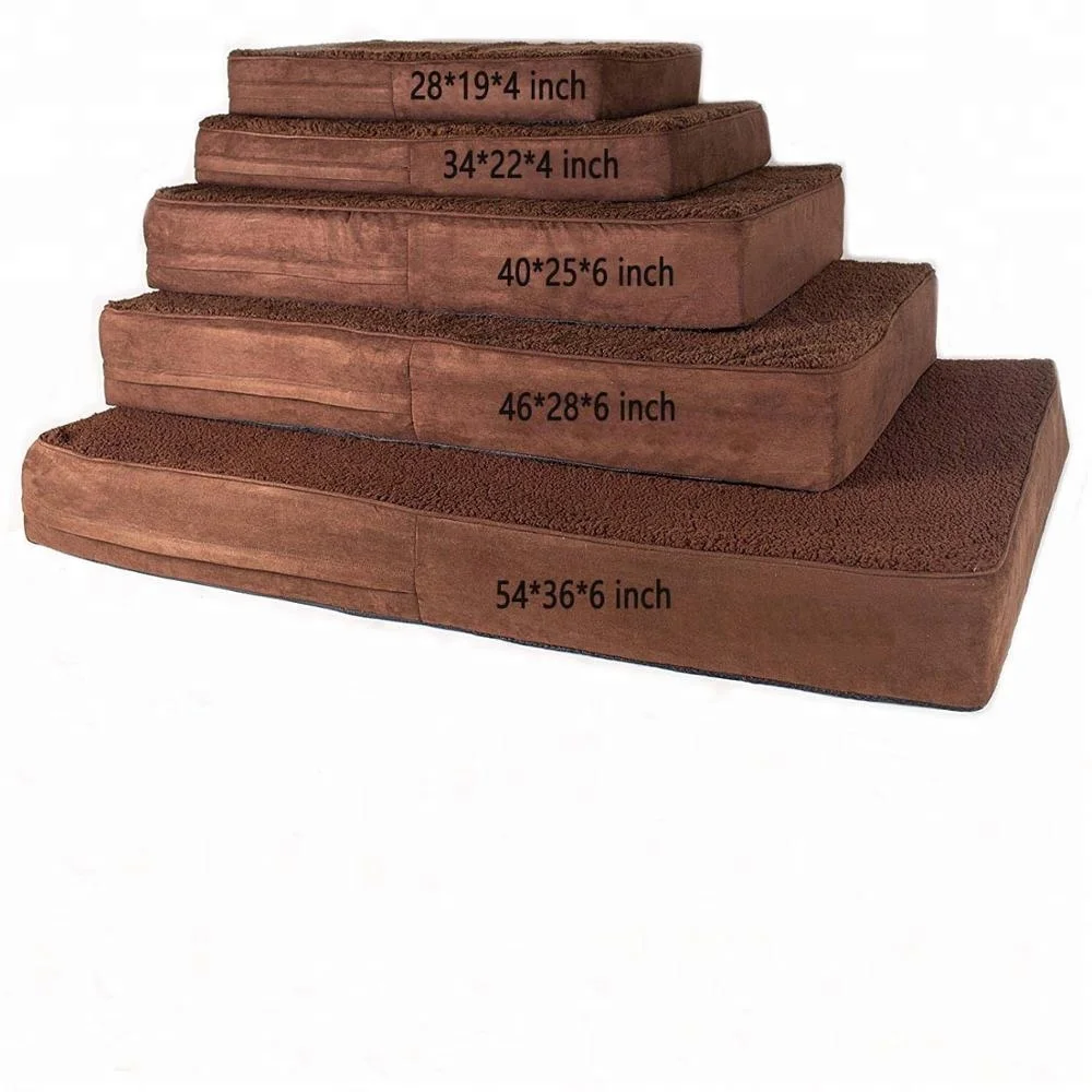 indestructible dog bed orthopedic memory foam Chew Resistant Mesh Waterproof Large Orthopedic Memory Foam Dog Bed