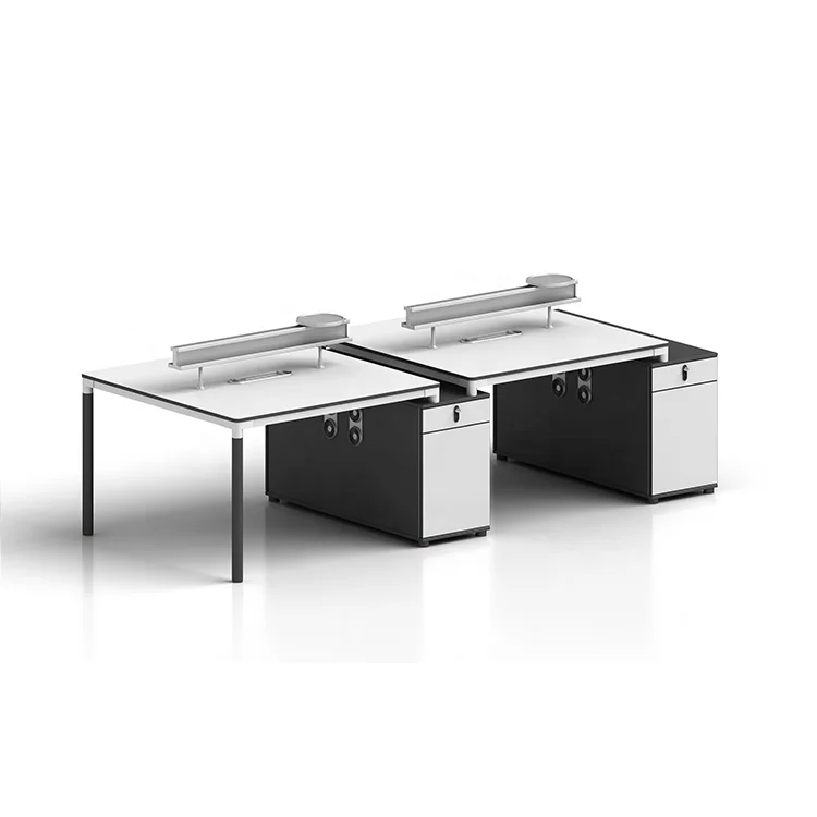 Modern design open workstation desk office furniture table partition standard four staff desk