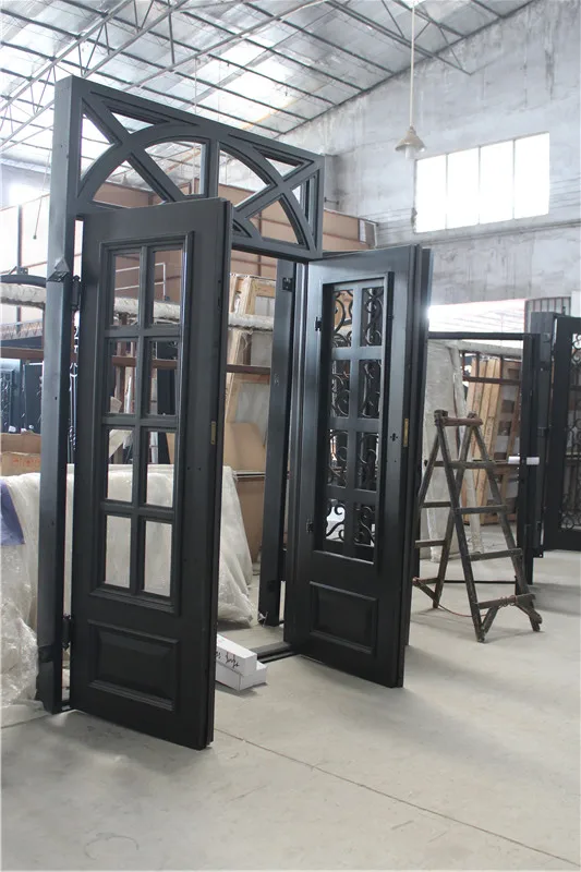 indian good cheap new wrought iron grill window doors designs