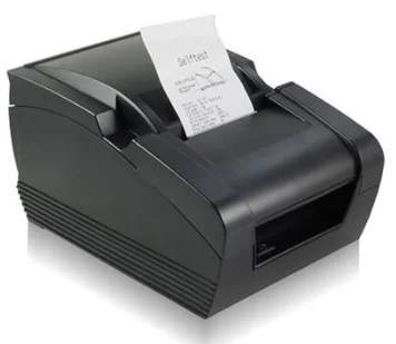Portable 58mm USB ports thermal printer small