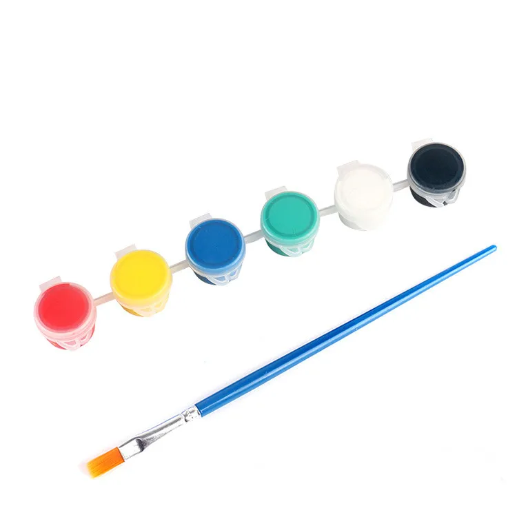 High Quality Non-toxic Kids Drawing 5ml Acrylic Paints 12 Color Set