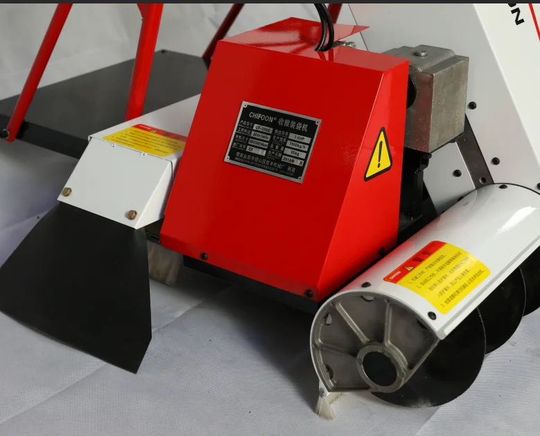 
grain collecting and bagging machine with foldable function and patent for saving container space 