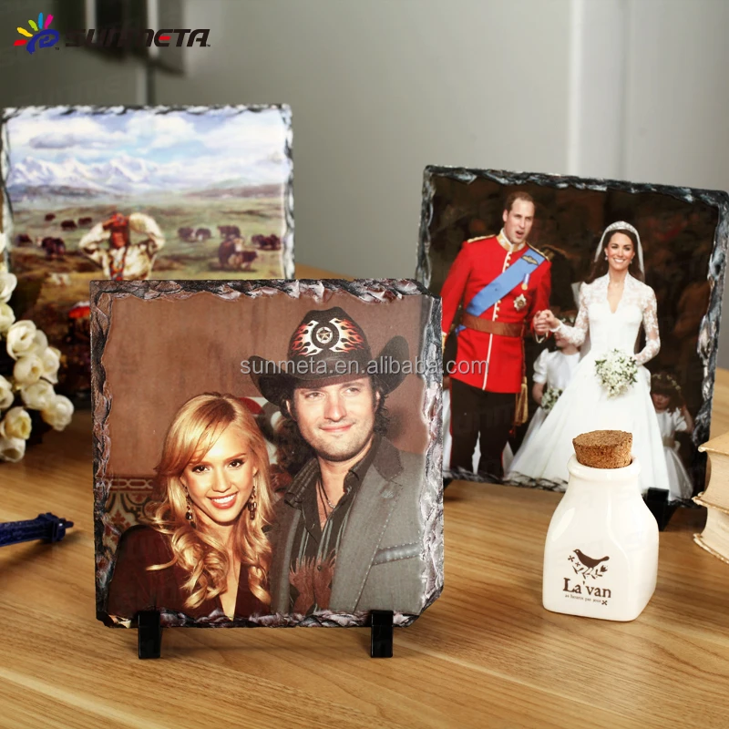 
Sunmeta factory directly 3D sublimation blank rock photo SH25 20*20cm 
