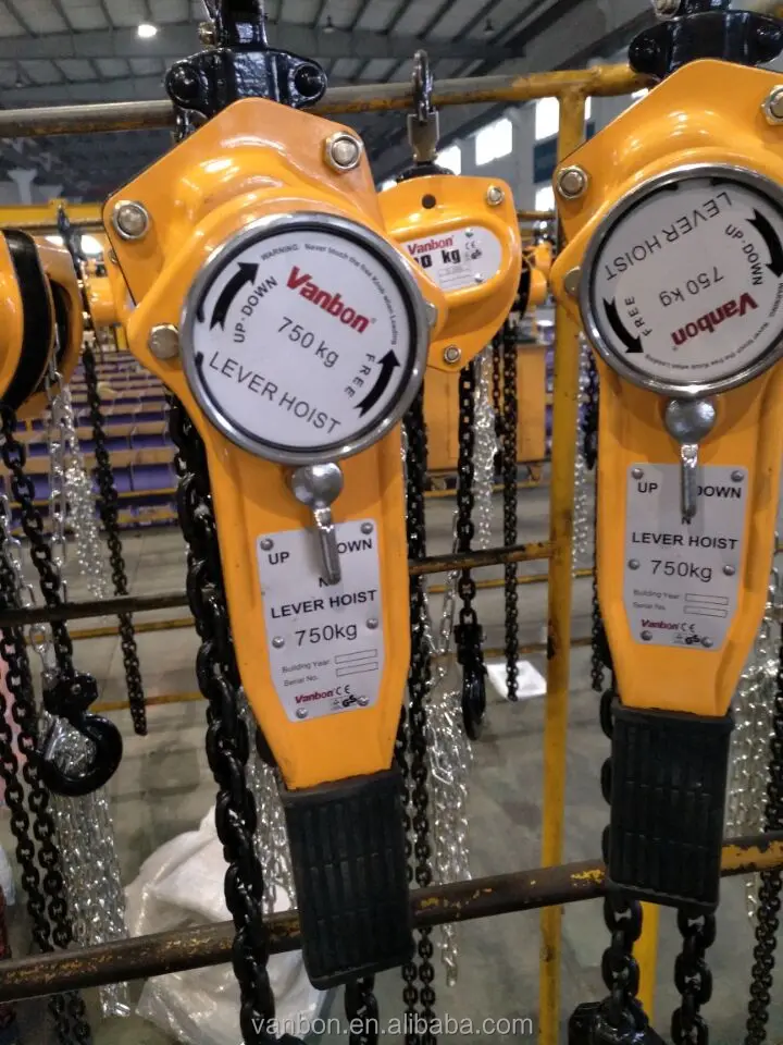 Vanbon good price 1.5ton lever hoist for Japan market