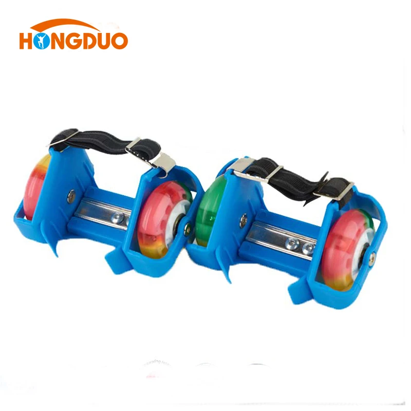 Children two wheel flashing roller skate