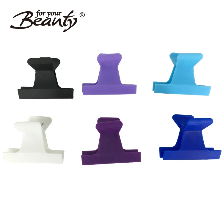 2' hair plastic clamps, butterfly hair clips