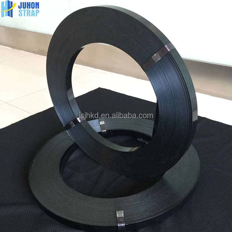 Painted hoop iron/baling strap for packaging from steel strip supplier in china