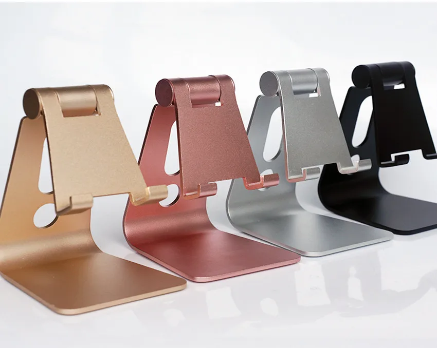 Universal adjustable office gift metal custom logo phone holder