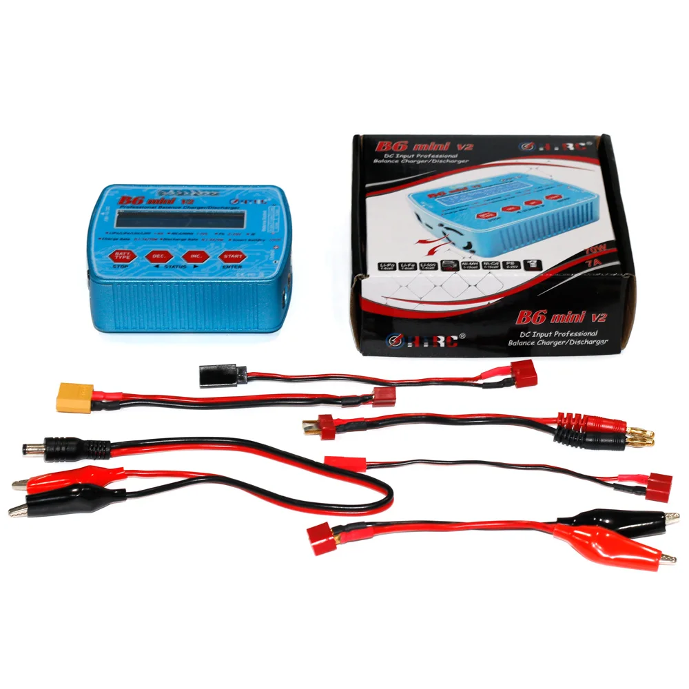 HTRC 2017 новое iMax B6 Mini V2 70 Вт цифровое RC зарядное устройство для баланса батареи PB Lipo Lihv LiIon LiFe NiCd NiMH умное