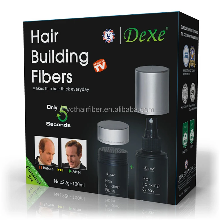 Dexe hair building fiber