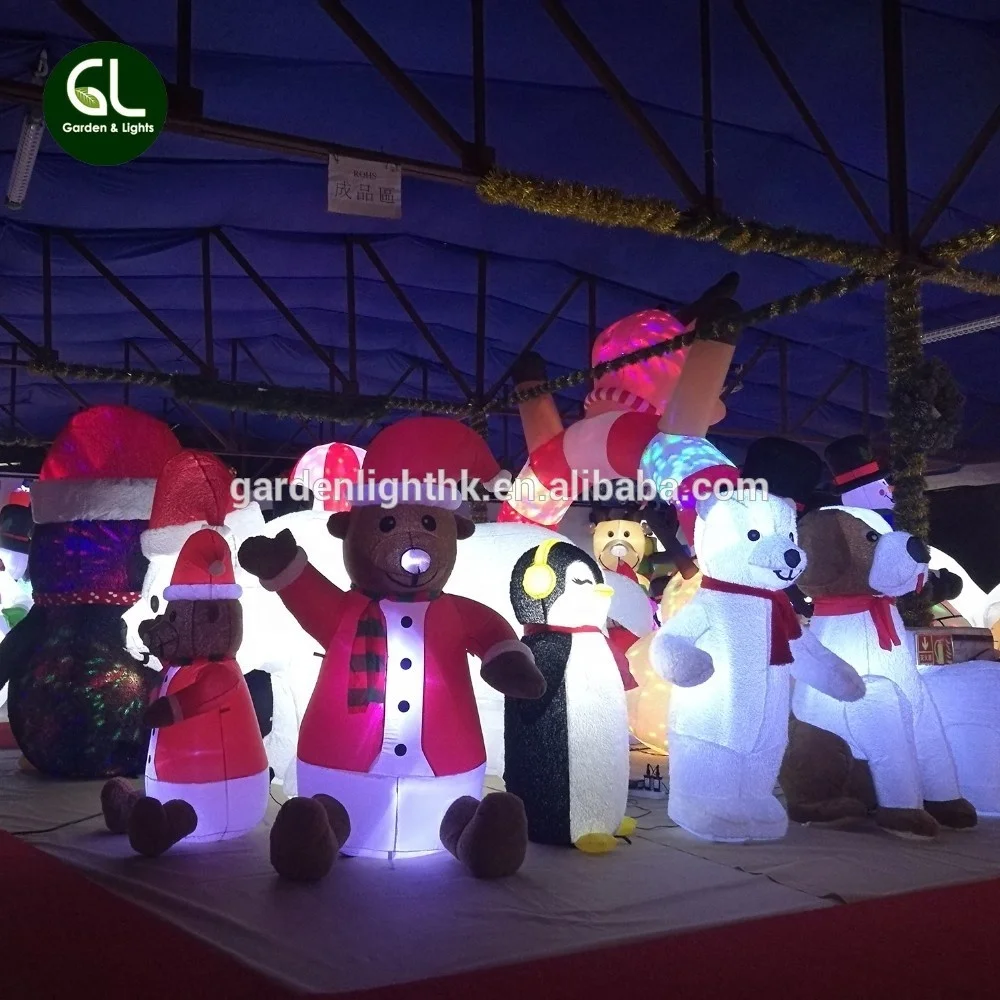 New Product 3ft Christmas inflatable homer santa inflatable, cheap outdoor christmas inflatables