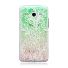 For Samsung Galaxy Core 2 G355H Ultra Thin Case Fashion Embossed Painting Patterned Slim Soft Silicone TPU Phone Case Cover