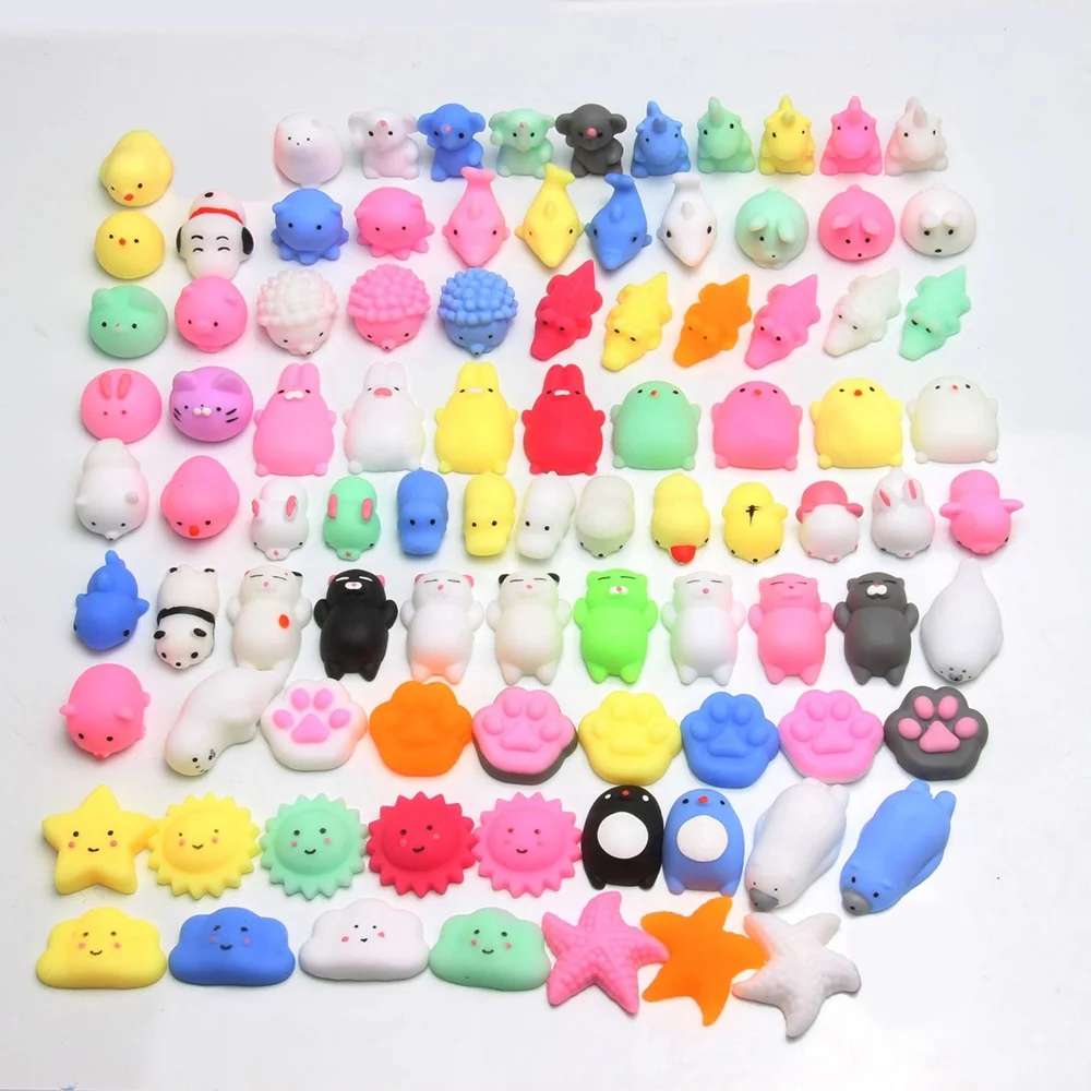 Mochi Squishy Kawaii Mini Squishy Animal Stress Toys