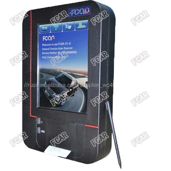 Универсальный автосканер FCAR F3-G для 12В автомобилей и 24В грузовиков, спецтехники на систему двигателя, ABS, КПП, форсунки...
