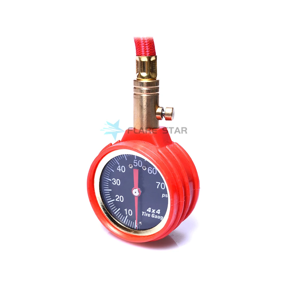 Car Tyre Air Pressure Gauge with Pointer Gauge With Dial, Portable Miniature Car Pressure Gauge, 4X4 Tire Gauge