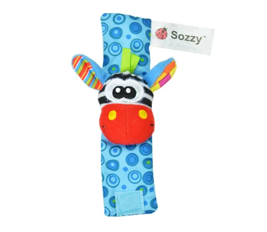 Baby Wrist Bell Animal Model Wrist Strap Baby Socks Combination Matching Toys