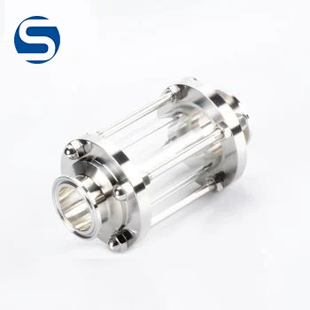 
304/316L High Pressure 304 Sanitary Flange Tri Clamp Union Sight Glass 
