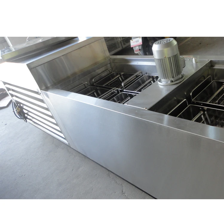 Automatic stainless steel ice cream popsicle machine
