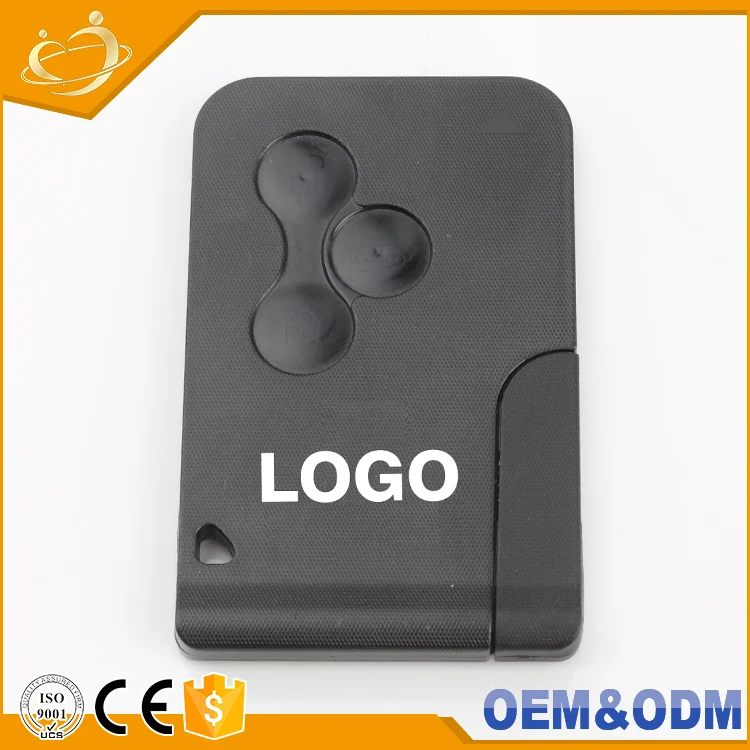 Универсальный нож 433 мГц ID46 чип смарт-пульт дистанционного управления автомобилем ключ для renault megane