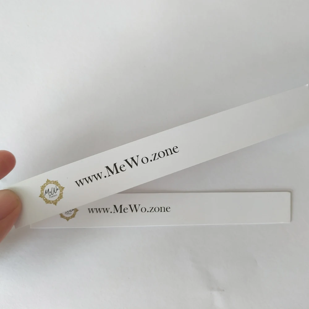 Custom design and shape fragrance smelling strips perfume tester blotter cards