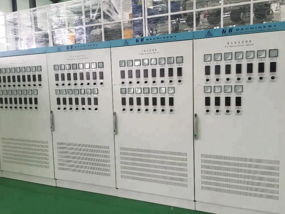 Nano extrusion cast film line technology high speed fully automatic model double four-shaft winder PE stretch film machine