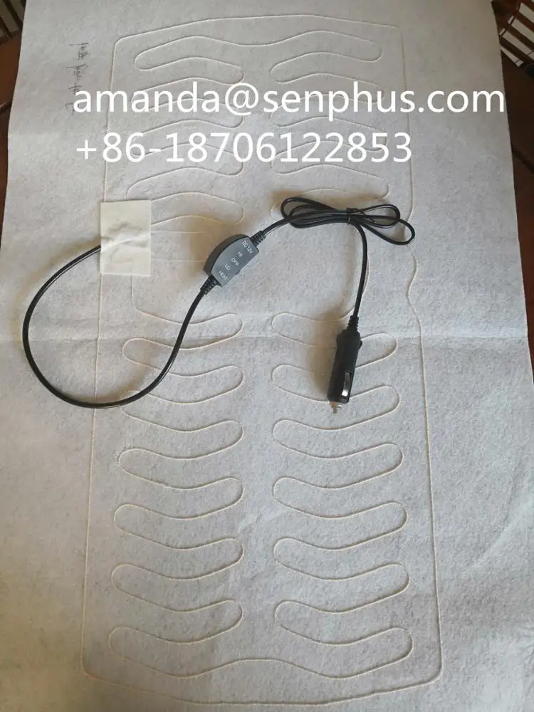 Li-Ion Charging Three heating levels heating pad for garment heating system