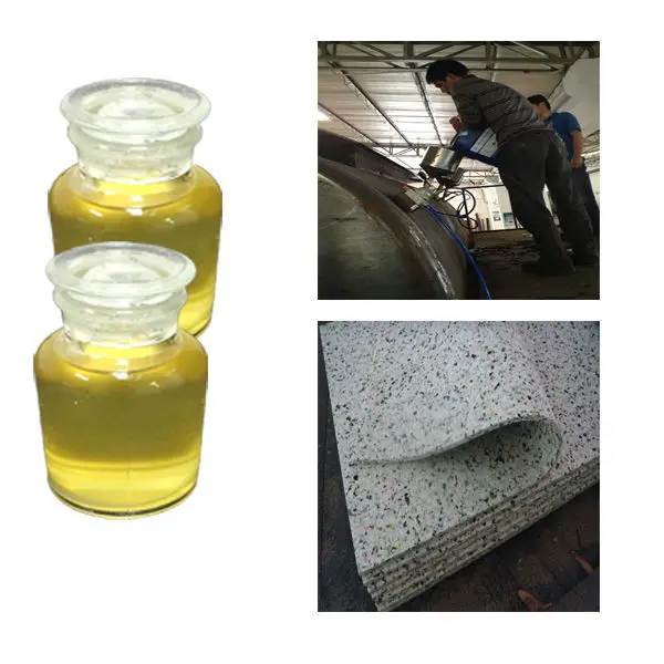 YJ wholesale MDI easy liquid foam Glue For Rebond packing for PU Rebonded Foam