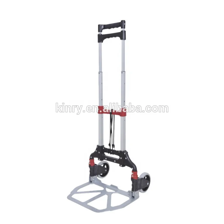 ph70 Aluminum Folding 2-wheel Hand Truck Lightweight Portable Trolley for Indoor Outdoor Travel Shopping Office hand dolly