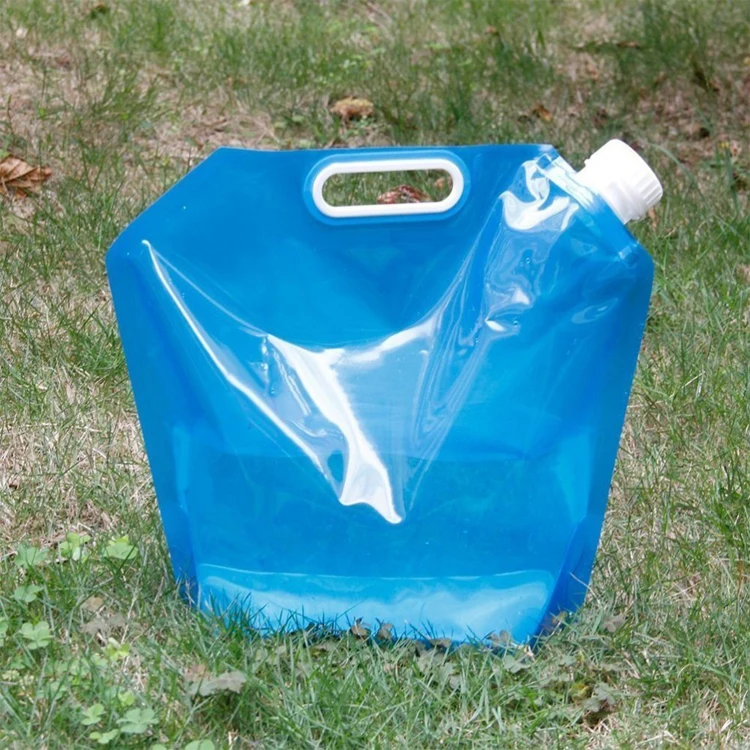 10 Liter Premium Collapsible No-Leak Freezable Foldable Water Container Bag