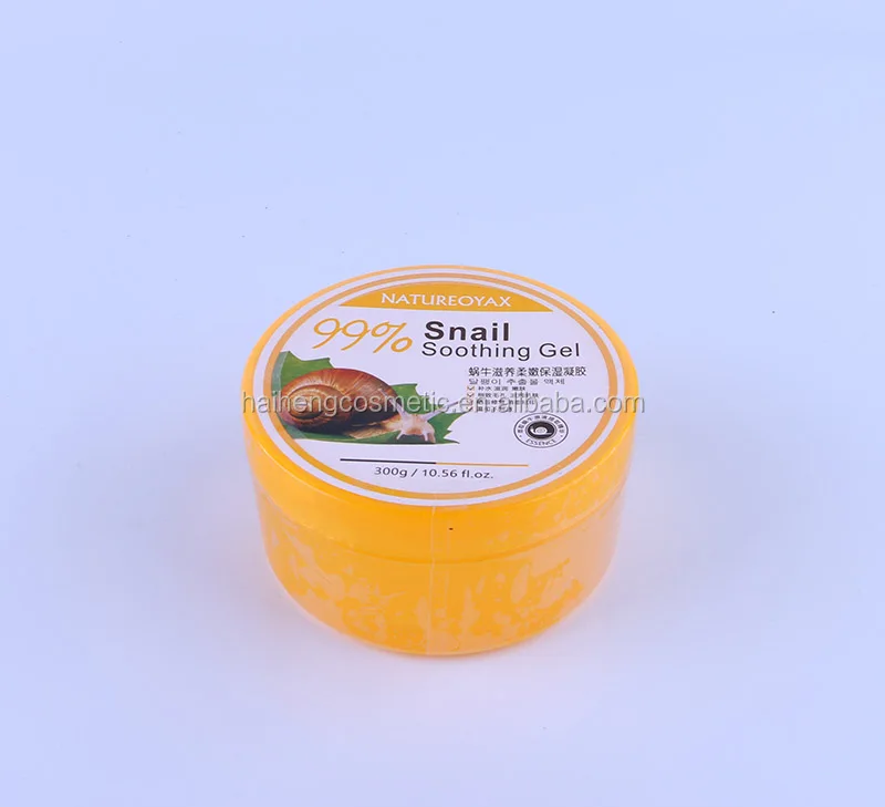
300g OEM OBM ODM cucumber snail aloe vera soothing face gel 