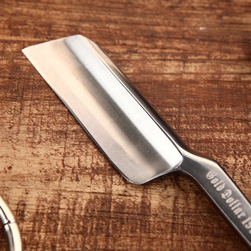 Cut Throat Shaving Straight Razor Carbon Steel Barber Sharpen Straight Razor Shave German Safty Shaver Throat Wooden Razors