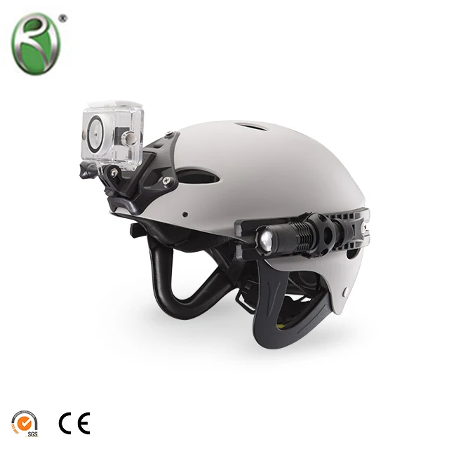 Adult Male and Female Matte black Ski Helmet Men With light