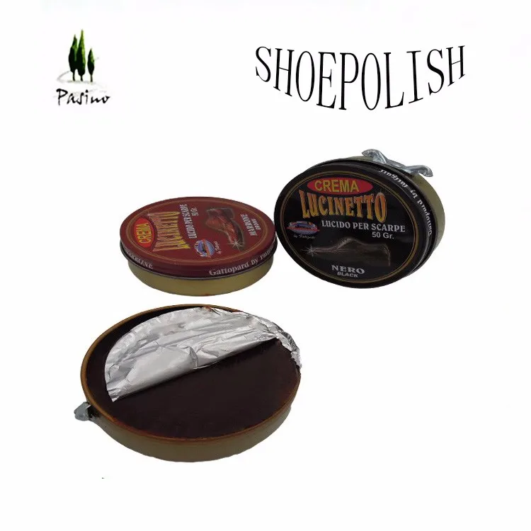 
Cream Shoe Polish Wax Metal Self Shoe Shine Polish 