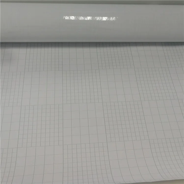 Glossy soft PVC film, transparent adhesive lamination vinyl