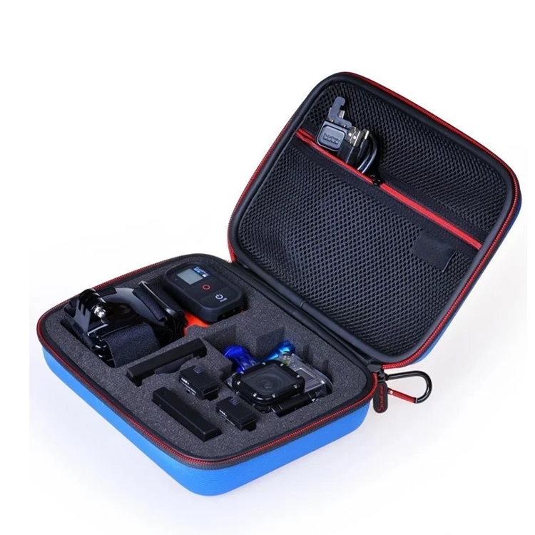 Hard EVA Handle Action Camera Organizer Carrying Case for Go Pro