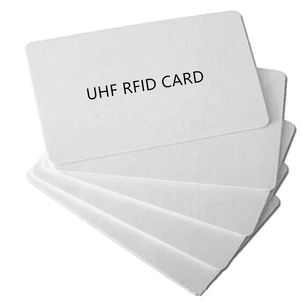 Китайское производство, белая смарт-карта RFID, пластиковая ПВХ-карта с чистым дебетовым чипом