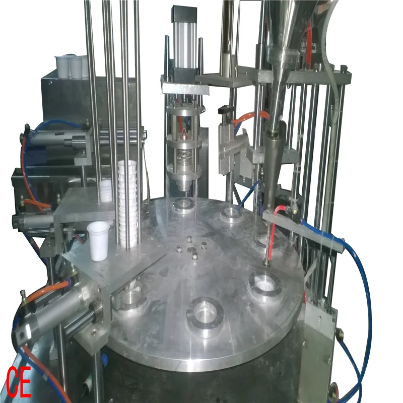 BG60-4 автоматическая машина для наполнения святых двойных фольг причастия сока печенья чашки