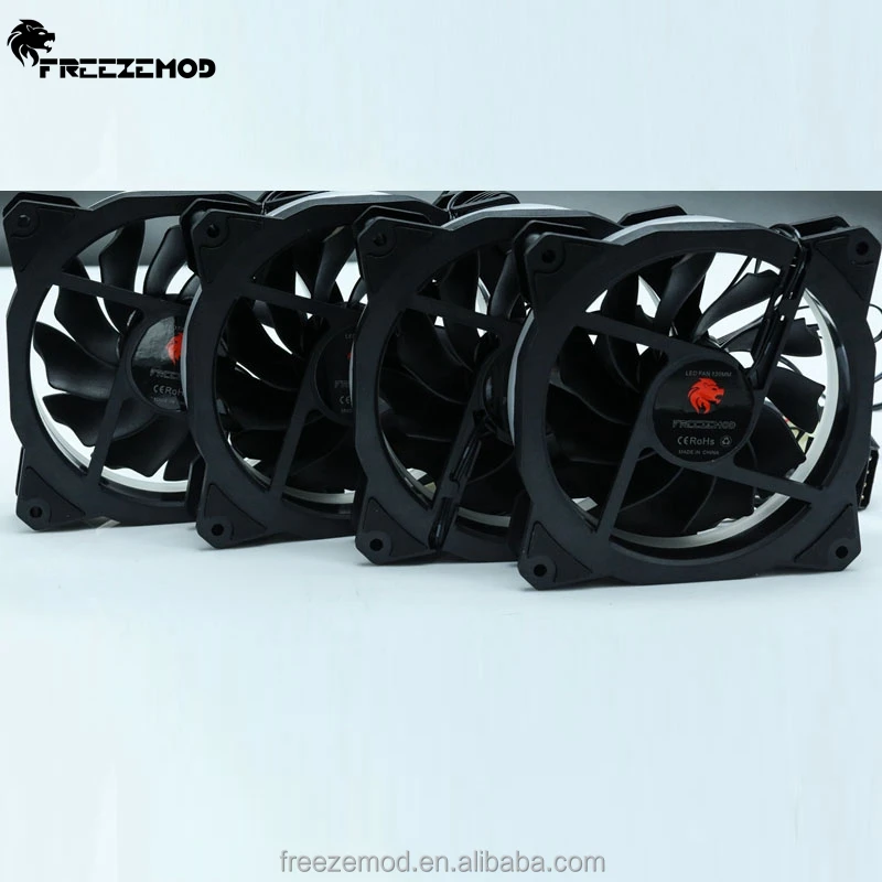 Вентилятор для ПК со светодиодной RGB подсветкой, 12 В, 120 мм