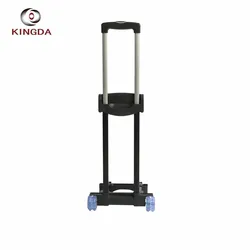 KINGDA High quality cheap fashion portable aluminum leisure suitcase trolley handle parts
