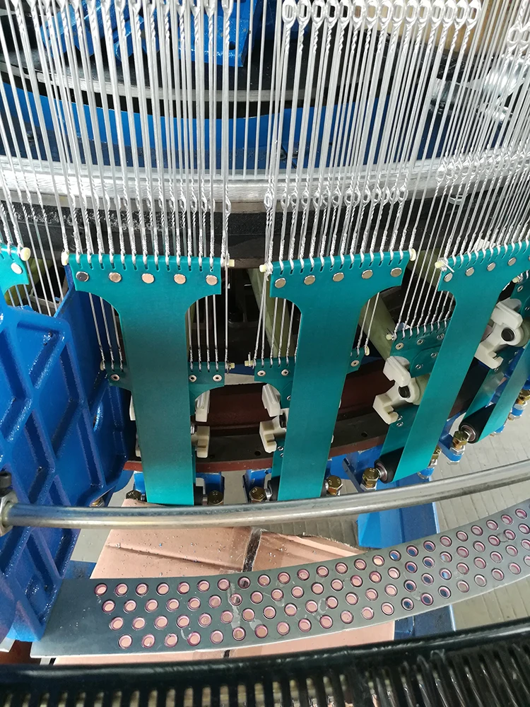 China First Creation Intelligent Micro-computer Four-shuttle Onion Bag Weaving Circular Loom