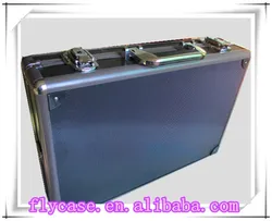 Aluminum Briefcase Tool Box Travel Suitcase With Laptop Aluminum Briefcase With Number Lock