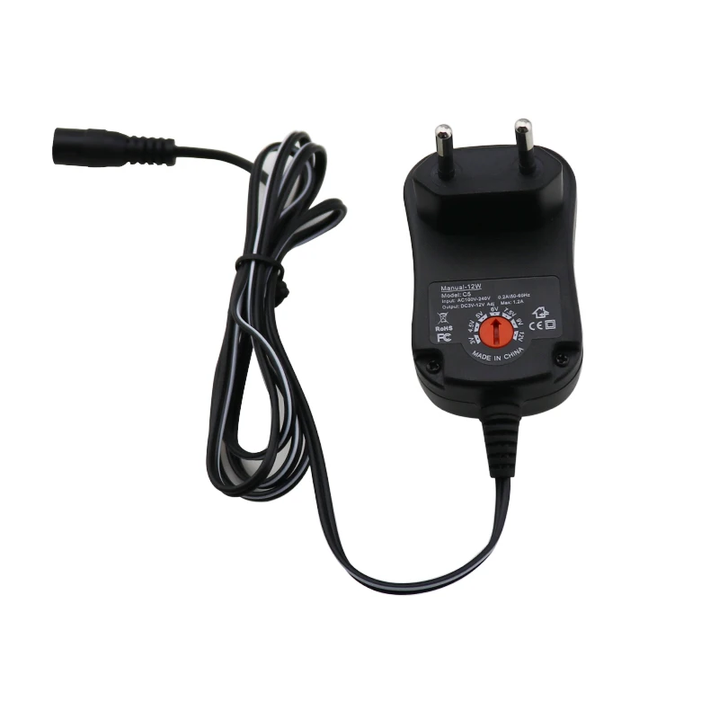 12w 30w Multi Voltage 3v 4.5v 5v 6v 7.5v 9v 12v Power Adapter